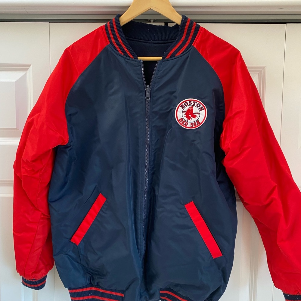 Boys Reversible Red Sox Jacket